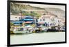 The Port, Tabarka, Tunisia, North Africa-Nico Tondini-Framed Photographic Print