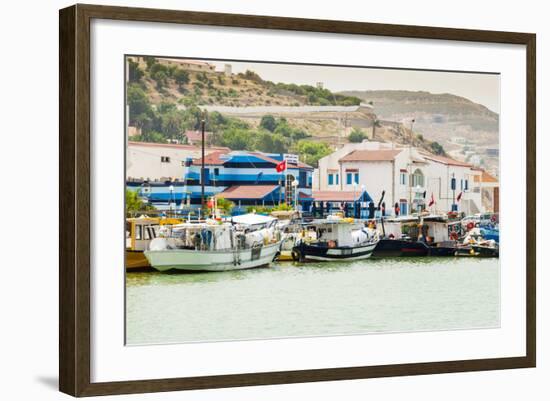 The Port, Tabarka, Tunisia, North Africa-Nico Tondini-Framed Photographic Print
