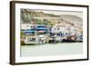 The Port, Tabarka, Tunisia, North Africa-Nico Tondini-Framed Photographic Print