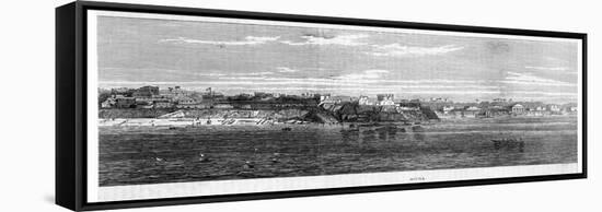 The Port Viewed from the Sea-null-Framed Stretched Canvas