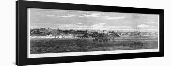 The Port Viewed from the Sea-null-Framed Art Print