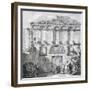 The Porta Aurea, from 'Ruins of the Palace of Emperor Diocletian at Spalatro in Dalmatia'-Robert Adam-Framed Giclee Print