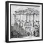 The Porta Aurea, from 'Ruins of the Palace of Emperor Diocletian at Spalatro in Dalmatia'-Robert Adam-Framed Giclee Print