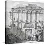 The Porta Aurea, from 'Ruins of the Palace of Emperor Diocletian at Spalatro in Dalmatia'-Robert Adam-Stretched Canvas