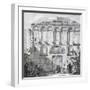 The Porta Aurea, from 'Ruins of the Palace of Emperor Diocletian at Spalatro in Dalmatia'-Robert Adam-Framed Giclee Print