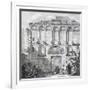 The Porta Aurea, from 'Ruins of the Palace of Emperor Diocletian at Spalatro in Dalmatia'-Robert Adam-Framed Giclee Print