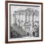 The Porta Aurea, from 'Ruins of the Palace of Emperor Diocletian at Spalatro in Dalmatia'-Robert Adam-Framed Giclee Print