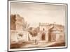 The Porta Latina, Closed, 1833-Agostino Tofanelli-Mounted Premium Giclee Print