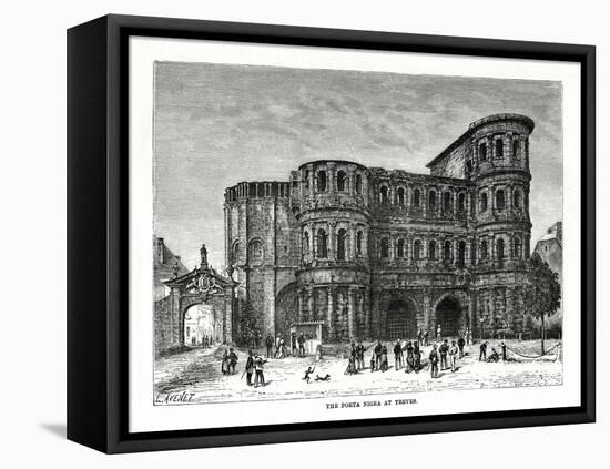 The Porta Nigra, Trier, Germany, 1879-L Avenet-Framed Stretched Canvas