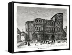 The Porta Nigra, Trier, Germany, 1879-L Avenet-Framed Stretched Canvas