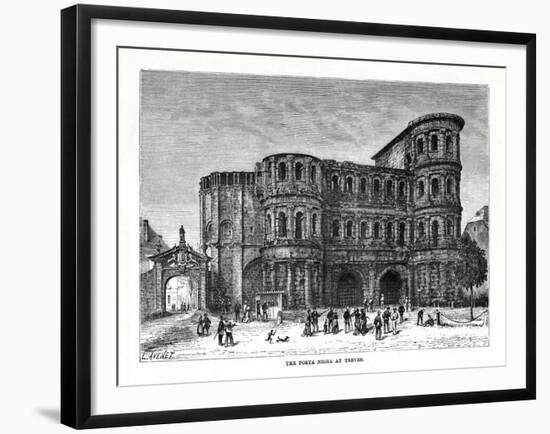 The Porta Nigra, Trier, Germany, 1879-L Avenet-Framed Giclee Print