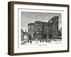 The Porta Nigra, Trier, Germany, 1879-L Avenet-Framed Giclee Print