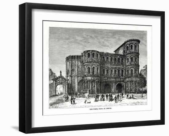 The Porta Nigra, Trier, Germany, 1879-L Avenet-Framed Giclee Print