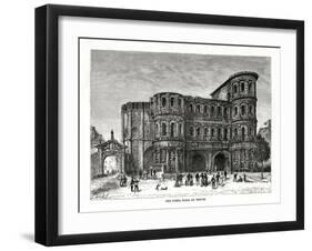 The Porta Nigra, Trier, Germany, 1879-L Avenet-Framed Giclee Print