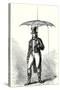 The Portable Lightning Rod or the Umbrella-Lightning Rod of Barbeu-Dubourg-null-Stretched Canvas