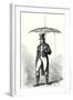 The Portable Lightning Rod or the Umbrella-Lightning Rod of Barbeu-Dubourg-null-Framed Giclee Print