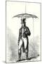 The Portable Lightning Rod or the Umbrella-Lightning Rod of Barbeu-Dubourg-null-Mounted Giclee Print