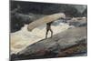 The Portage, 1897-Winslow Homer-Mounted Giclee Print