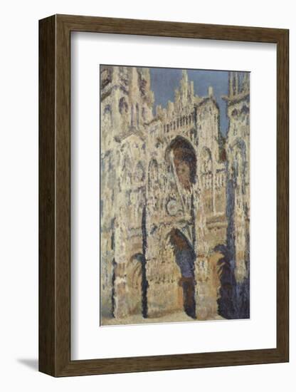 The Portal and the Tour d'Albane in the Sunlight, c.1984-Claude Monet-Framed Giclee Print