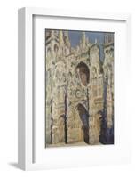 The Portal and the Tour d'Albane in the Sunlight, c.1984-Claude Monet-Framed Giclee Print