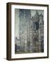 The Portal of Rouen Cathedral, Grey Weather by Claude Monet-null-Framed Giclee Print