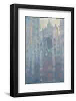 The Portal of Rouen Cathedral in Morning Light, 1894-Claude Monet-Framed Giclee Print