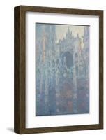 The Portal of Rouen Cathedral in Morning Light, 1894-Claude Monet-Framed Giclee Print