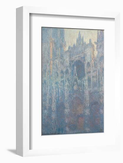 The Portal of Rouen Cathedral in Morning Light, 1894-Claude Monet-Framed Giclee Print