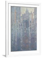 The Portal of Rouen Cathedral in Morning Light, 1894-Claude Monet-Framed Giclee Print