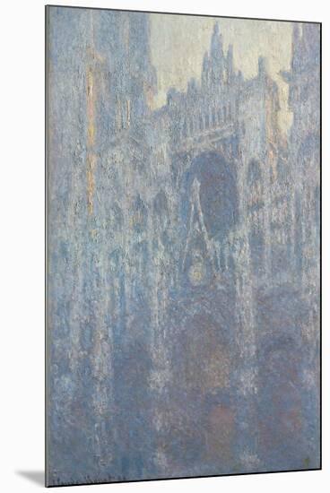 The Portal of Rouen Cathedral in Morning Light, 1894-Claude Monet-Mounted Giclee Print