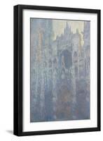 The Portal of Rouen Cathedral in Morning Light, 1894-Claude Monet-Framed Giclee Print