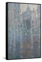 The Portal of Rouen Cathedral in Morning Light, 1894-Claude Monet-Framed Stretched Canvas