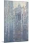 The Portal of Rouen Cathedral in Morning Light-Claude Monet-Mounted Art Print