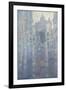 The Portal of Rouen Cathedral in Morning Light-Claude Monet-Framed Art Print