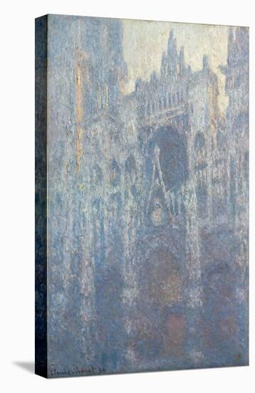 The Portal of Rouen Cathedral in Morning Light-Claude Monet-Stretched Canvas