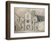 'The Portal of the Abbey of St Genevieve', 1915-Unknown-Framed Giclee Print