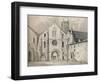 'The Portal of the Abbey of St Genevieve', 1915-Unknown-Framed Giclee Print