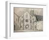 'The Portal of the Abbey of St Genevieve', 1915-Unknown-Framed Giclee Print