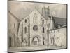 'The Portal of the Abbey of St Genevieve', 1915-Unknown-Mounted Giclee Print