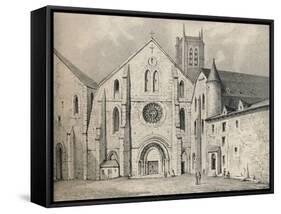 'The Portal of the Abbey of St Genevieve', 1915-Unknown-Framed Stretched Canvas