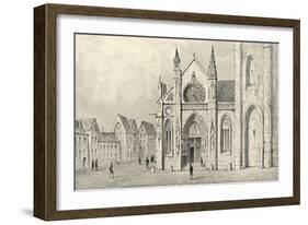 'The Portal of the Church of St Jacques la Boucherie', 1915-Unknown-Framed Giclee Print