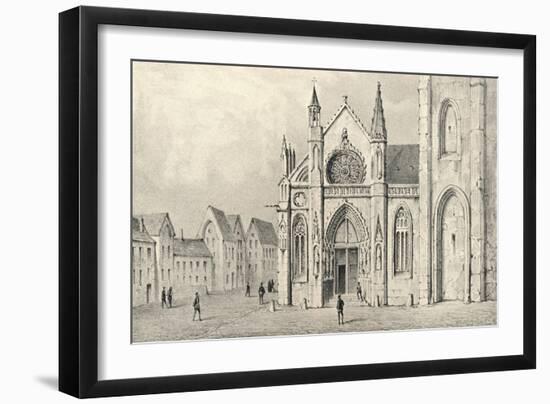 'The Portal of the Church of St Jacques la Boucherie', 1915-Unknown-Framed Giclee Print