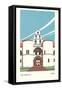 The Portals, SDSU, San Diego, California-null-Framed Stretched Canvas