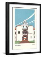 The Portals, SDSU, San Diego, California-null-Framed Art Print