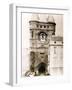 The Porte de La Grosse Cloche in Bordeaux, c.1851-Henri Jean-louis Le Secq-Framed Photographic Print