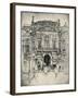 The Porte De Valois, Palais-Royal, 1915-Lester George Hornby-Framed Giclee Print