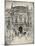 The Porte De Valois, Palais-Royal, 1915-Lester George Hornby-Mounted Giclee Print