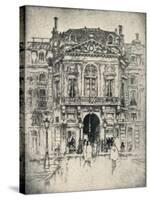 The Porte De Valois, Palais-Royal, 1915-Lester George Hornby-Stretched Canvas