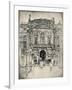 The Porte De Valois, Palais-Royal, 1915-Lester George Hornby-Framed Giclee Print