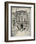 The Porte De Valois, Palais-Royal, 1915-Lester George Hornby-Framed Giclee Print